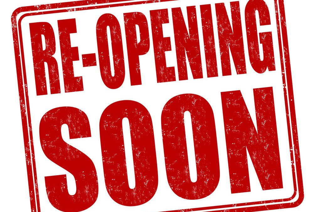 Re-opening Soon